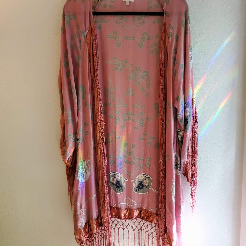 River Island Fringe topper